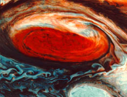 Great Red Spot False Colour